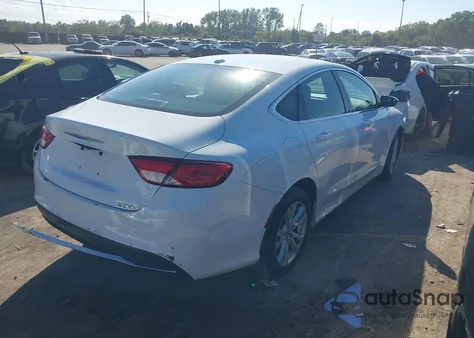 2015 Chrysler 200 Limited из США, поврежденный, VIN 1C3CCCAB4FN557922